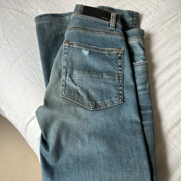 AMIRI Indigo stack jeans - Picture 3 of 6
